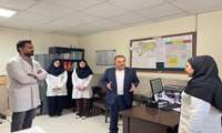 بازدید میدانی رئیس دانشگاه علوم پزشکی البرز از مرکز خدمات جامع سلامت شهید محمد زارع بنادکوکی