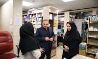 تأکید بر تقویت تأمین دارو در بازدید رئیس دانشگاه علوم پزشکی البرز از داروخانه هلال‌احمر