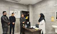 بازدید رئیس دانشگاه از مرکز خدمات جامع سلامت شهید زارعی نژاد / تاکید بر پیگیری مراقبت های بهداشتی به‌ویژه مادران باردار و سالمندان 