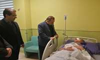 پایش خدمات خدمات تخصصی چشم‌پزشکی / بازدید رئیس دانشگاه از بیمارستان چشم پزشکی نور
