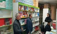 بازدید سرزده رئیس دانشگاه از داروخانه مرکزی دانشکده داروسازی