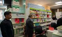 پایش امنیت دارویی استان/ بازدید میدانی رئیس دانشگاه از داروخانه مرکزی در روز تعطیل