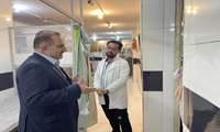 بازدید میدانی رئیس دانشگاه علوم پزشکی البرز از یک آزمایشگاه تشخیص طبی در محدوده میدان شهدا