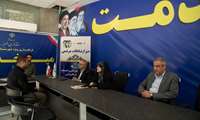برپایی میز خدمت و پاسخگویی مستقیم مسئولان دانشگاه علوم پزشکی البرز به مطالبات شهروندان