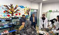 ارائه خدمات رایگان درمانی و فرهنگی به بیش از ۵۰۰ نفر در اردوی جهادی ملک‌آباد