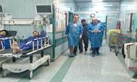 بازدید میدانی معاون توسعه مدیریت و منابع دانشگاه از مرکز آموزشی درمانی شهید مدنی؛ تأکید بر ارتقای زیرساخت‌ها و خدمات‌رسانی شایسته
